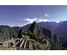 Papier Peint poster panoramique MACHU PICCHU 4 x 2,70 m | Déco et photo murale XXL Qualité HD Scenolia