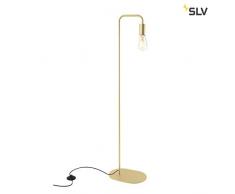 SLV FITU FL Lampadaire dintÃ©rieur E27 Soft Gold max. Lampe en aluminium 24 W