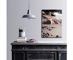 Bonamaison DÃ©coration Murale Impression sur Toile, Dimensions: 50 x 70 Cm - ConÃ§u et fabriquÃ© en Turquie