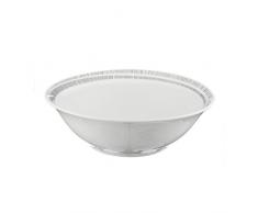 Price & Kensington Allure Bols à céréales 18 cm en Porcelaine Fine, Blanc