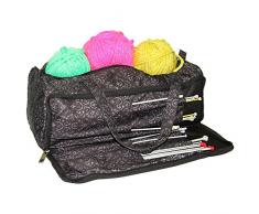Roo Beauty Ltd Sac à Tricoter, Accessoires de Couture et étui de Rangement pour Aiguilles