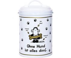 Sheepworld 45998 Boîte à friandises sans chat en métal 130 cl, Métal, 130 cl