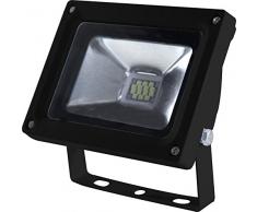 LYO projecteur lED sMD extra-plat intégré, Noir, 12 x 9.5 cm