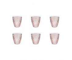 Villa DEste Home Tivoli 2191924 Set de verres à eau, verre