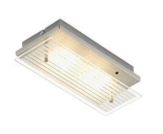 Briloner Leuchten Plafonnier LED avec tÃ©lÃ©commande 16 programmes de couleurs Ã intensitÃ© variable et plafonnier Ã LED Spot de salon Spot LED Spot de plafond Lampe de salon Plafonnier Plafonnier Plafonnier Plafonnier