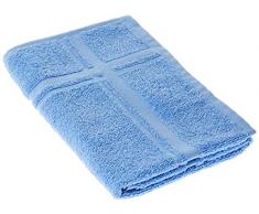 Lasa Home Torchon de Cuisine, Collection Pure, 5050 en Ã©ponge, Bleu Coton, 50x50x1 cm