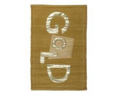 Thedecofactory 609251 Tapis Or 60X90 Gold, Coton, 90 x 60 x 1,5 cm