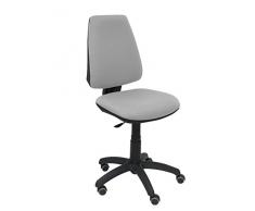 Crespo Piqueras et 14CP Chaise de bureau ergonomique avec mécanisme permanent roulettes parquet tissu Bali gris