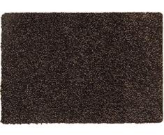 Ilias Trade Eco-Dry Tapis Absorbant, Coton, Noir, 60x120 cm