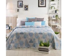 Sancarlos Couvre-lit boutis CAMA DE 150 CM Gris