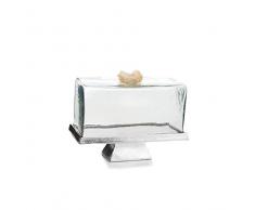 EUROCINSA 28073 Plat rectangulaire en Aluminium, nickelÃ©, 27 x 12 x 22 cm.