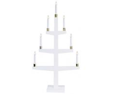Star 259-88 Halla Chandelier à DEL 7 DEL 1,4 W E10 Blanc Chaud 90 x 47 x 14 cm