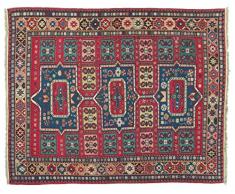 Eden Carpets Kilim sumakh Tapis noué à la Main, Laine, Multicolore, 239 x 294 cm