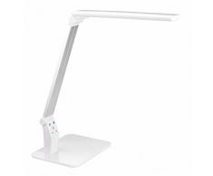 Alco LED Lampe de bureau, 5 Compartiment Intensité variable, noir, 9220â11, Plastique Aluminium, Weià 10W