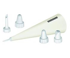 FM Professional 21507 Poche à Douille, Plastique, Blanc, 34 x 15,6 x 3 cm