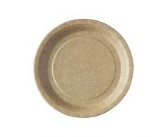GUILLIN AS23CARTK 700 Assiettes Carton Kraft 23cm
