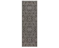 Vallila Soulmate Tapis de Couloir Moderne 80 x 200 cm, Gris Blanc, 200 x 80 cm