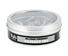 Fabscraps Carafe en Argent embellissements Filigrane