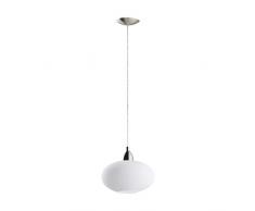 Eglo 87059 Boule Lampe suspension Métal Blanc E27
