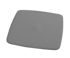 RIDDER Capri Tapis de Douche 100% Caoutchouc synthÃ©tique (TPE = Ã©lastomÃ¨re thermoplastique), Gris Citron, env. 54 x 54 cm.