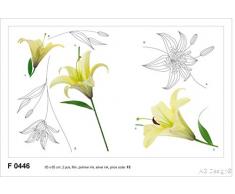 AG Design f 0446 Mural Stickers autkleber Fleur de lys