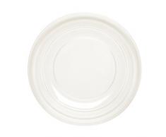 Plastico Easystyle en Plastique Plat de Service, Transparent, Lot de 2