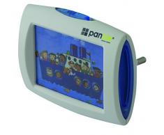 panlux s.r.o. Nanny enfants Veilleuse LED Alimentation, Plastique, bleu, 6,5 x 8 x 6,5 cm, Integriert 0.1 watts 230 volts