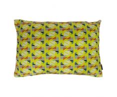 Riva Home Coussin Garni de Plumes, Jaune, 40 x 60cm (16 x 24)