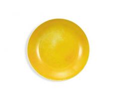 Villa dEste Home Tivoli 2197716 Aquerello Assiette creuse en porcelaine Jaune