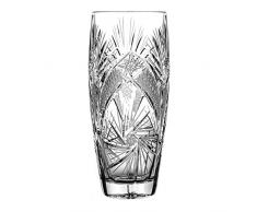 Crystelle aljulia Vase, Cristal, Cristal, 25, 5cm, 10,5 x 10,5 x 25,5 cm