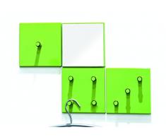 Haku 32904 Ensemble dEléments pour Penderie en Métal Vert 6 x 15 x 15 cm