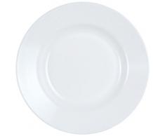 Dajar Assiette Creuse Every Day Verre Blanc 22 cm