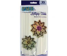 PME LS172 BÃ¢tons de Sucette 16 cm, Paquet de 35, Plastique, white 0.3 x 0.3 x 16 cm