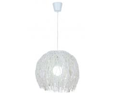 Lustre suspension Harar en rotin pour ampoule E27 max. 60 W ECO 11 W non incluse, diamètre 37 cm hauteur 35 cm (Plusieurs coloris disponibles)