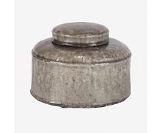 Better & Best Bocal Bas Grand Taupe craquelé (1073) Dimensions 20 x 20 x 14 cm Matériau : Terre Cuite