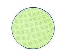 Creatable 21164, Mediterran vert, Assiette plate 27cm Lot de 4