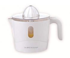 Dunlop Presse-agrumes compact avec carafe amovible de 0,5 l, passe au lave-vaisselle, 25 W, en plastique
