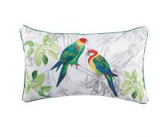 douceur dinterieur PAPAGAYO Coussin Passepoil, Multicolore, 30 x 50 CM