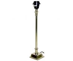 Better & Best 0053733 â lampe de table avec base carrée, couleur argent