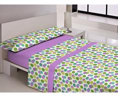 Gale Hayman Style Libela peÃ±Ã­scola draps Hiver, Polyester, Violet, 205Â x 150Â x 3Â cm