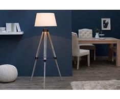 ChloÃ©design 37921 Lampadaire, Bois, Beige