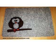 GÃ©nÃ©rique Tapis a Motifs - 40x60 cm - Style Moderne - Coloris Gris