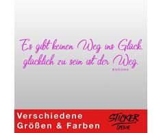 Graz Design Sticker Mural Motif Buddha 80 x 26,8 cm Rose