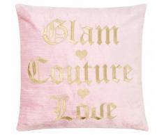 Beddinghouse Little Diva Glam it up Coussin Rose 40 x 40 cm