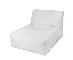 Outbag New Lounge Pouf, Blanc, 120 x 90 cm