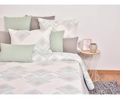 MI CASA 250X270 Boutis LABA Turc (150) + 2FC 50X70, Coton, 50% Polyester, Turquoise