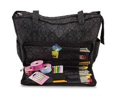 Roo Beauty Ltd Sac à bandoulière à Tricoter Accessoires de Couture et Sac de Rangement pour Aiguilles