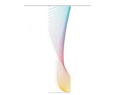 Home Fashion Panneau Coulissant en Tissu dameublement Impression numérique Sori, Polyester, Multicolore, 245 x 60 cm