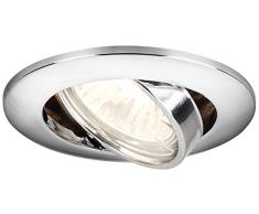 Philips Enif Spot encastrable orientable individuel Sans ampoule 9 x 9 x 10 cm chrome