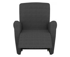 Eiffel Textile LilleÂ âÂ Housse canapÃ© Fauteuil 55 x 195 x 2 cm Gris
